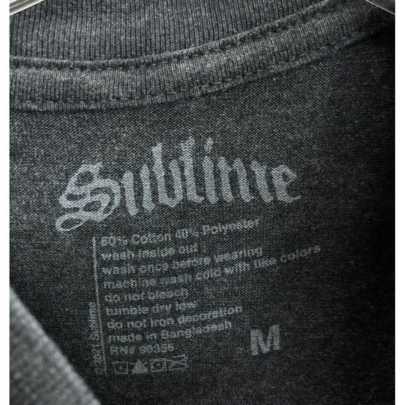 SUBLIME Band T-Shirt To Freedom SUN Print GRAY Long Beach Women’s Medium - Picture 3 of 6